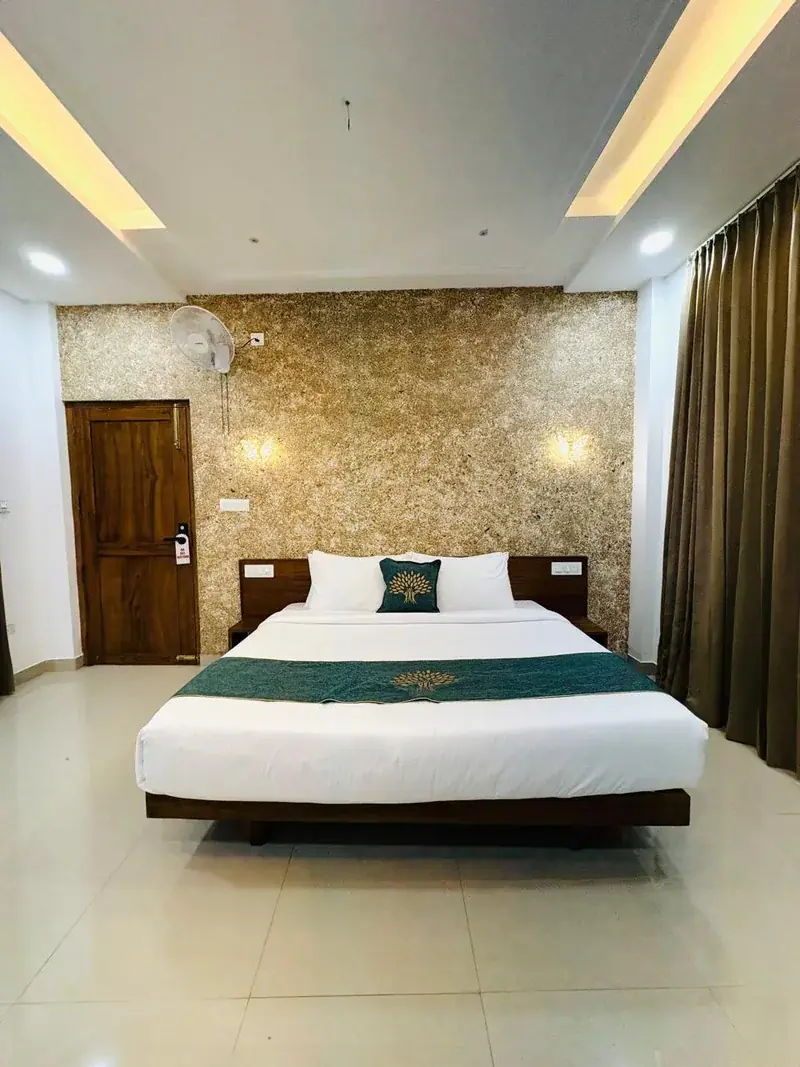 Executive room with king bed at Vayalada Gardens Resort