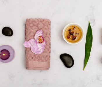 top-view-arrangement-with-spa-products-marble-table